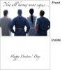 Doctors' Day Greeting Card "Not all heros wear capes"